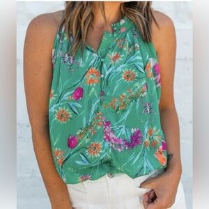 NWT Fate floral top